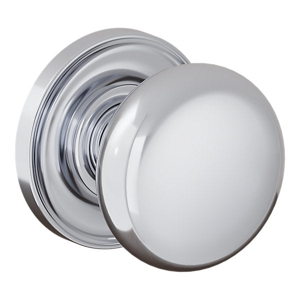 Baldwin Hardware Perilla 5083 Baltimore con Roseta 5048 — Cromo pulido — Paso
