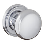 Baldwin Hardware Perilla 5083 Baltimore con Roseta 5048 — Cromo pulido — Privacidad