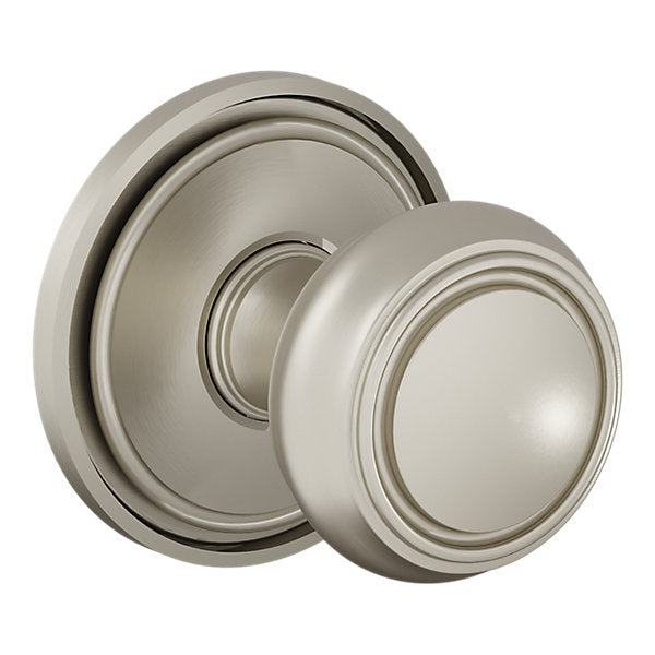 Baldwin Hardware Perilla 5087 Nashville con Roseta 5070 — Níquel satinado Lifetime — Paso