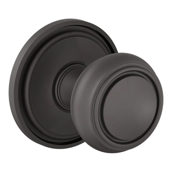 Baldwin Hardware Perilla 5087 Nashville con Roseta 5070 — Bronce aceitado — Paso