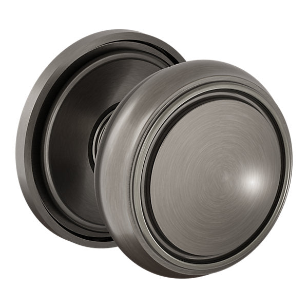 Baldwin Hardware Perilla 5088 Nashville con Roseta 5070 — Níquel grafito Lifetime — Paso