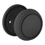 Baldwin Hardware Perilla 5088 Nashville con Roseta 5070 — Negro satinado — Privacidad