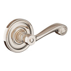 Baldwin Hardware Manija 5103 con Roseta 5048 — Níquel pulido Lifetime — Dummy completo