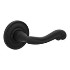 Baldwin Hardware Manija 5108 con Roseta 5048 — Negro satinado — Privacidad