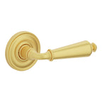Baldwin Hardware Manija 5125 con Roseta 5048 — Latón satinado Lifetime — Dummy completo