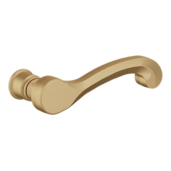 Baldwin Hardware Manija 5445V con Roseta 5048 — Latón vintage — Dummy completo