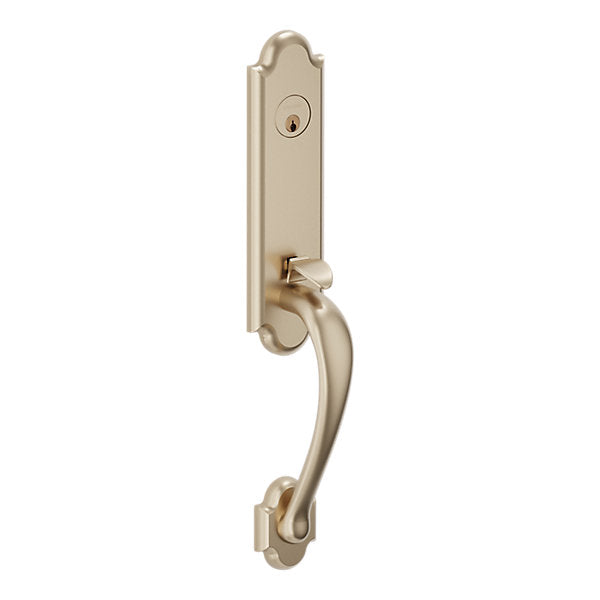Baldwin Hardware Juego de Entrada 6402 Boulder — Latón vintage
