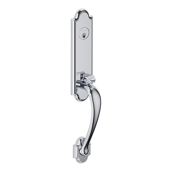 Baldwin Hardware Juego de Entrada 6402 Boulder — Cromo pulido
