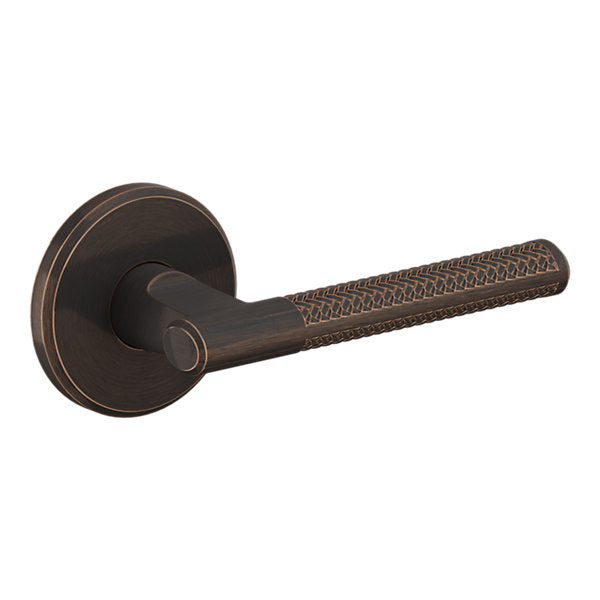 Baldwin Hardware Manija L015 con Roseta R016 — Bronce veneciano — Dummy completo