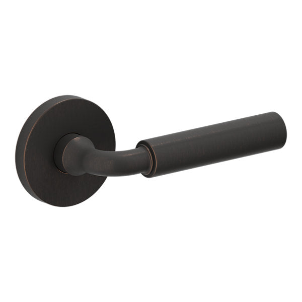 Baldwin Hardware Manija L031 Curved Gramercy con Roseta 5046 — Bronce veneciano — Paso