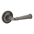 Baldwin Hardware Manija L033 Briarcrest con Roseta 5070 — Níquel grafito Lifetime — Privacidad