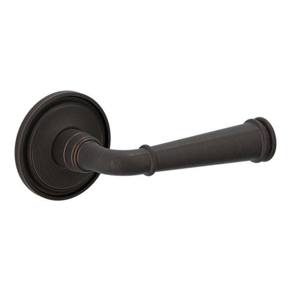 Baldwin Hardware Manija L033 Briarcrest con Roseta 5070 — Bronce veneciano — Paso