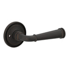 Baldwin Hardware Manija L033 Briarcrest con Roseta 5070 — Bronce veneciano — Privacidad
