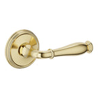 Baldwin Hardware Manija L034 Nashville con Roseta 5078 — Latón pulido Lifetime (PVD) — Paso