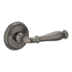Baldwin Hardware Manija L034 Nashville con Roseta 5078 — Níquel grafito Lifetime — Privacidad
