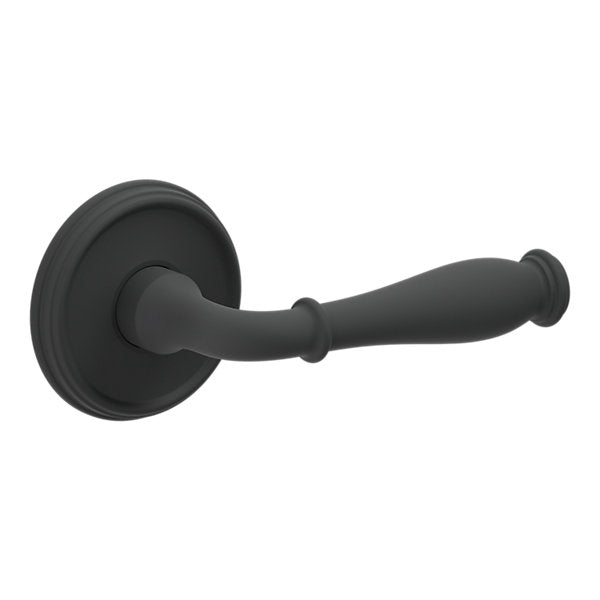 Baldwin Hardware Manija L034 Nashville con Roseta 5078 — Negro satinado — Paso