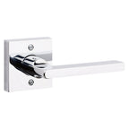 Baldwin Hardware Reserve Manija Square — Cromo pulido — Contemporary Square — Dummy completo