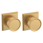 Baldwin Hardware Perilla K007 Hollywood Hills con Roseta R050 — Latón vintage — Dummy completo