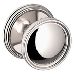 Baldwin Hardware Perilla K012 Tulip con Roseta 5078 — Níquel pulido Lifetime — Paso