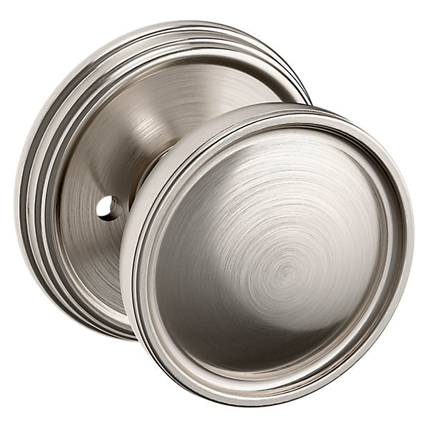 Baldwin Hardware Perilla K012 Tulip con Roseta 5078 — Níquel satinado Lifetime — Privacidad
