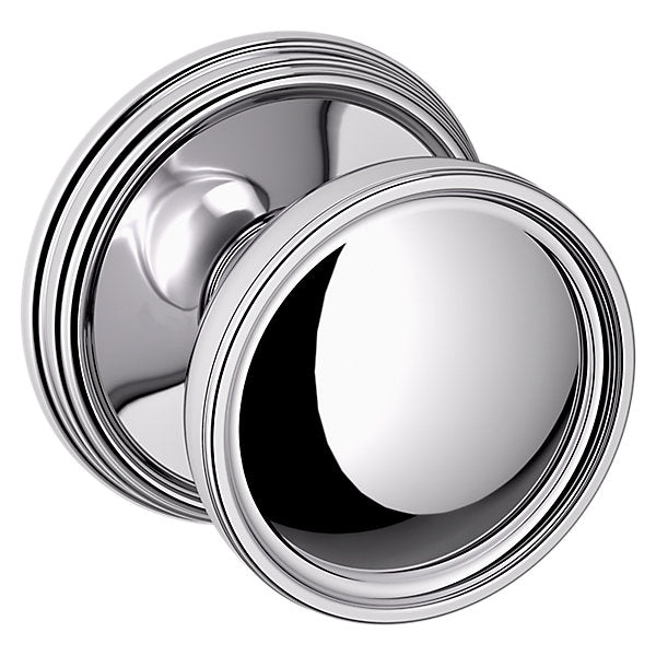 Baldwin Hardware Perilla K012 Tulip con Roseta 5078 — Cromo pulido — Paso