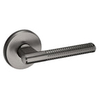 Baldwin Hardware Manija L015 con Roseta R016 — Níquel grafito Lifetime — Paso