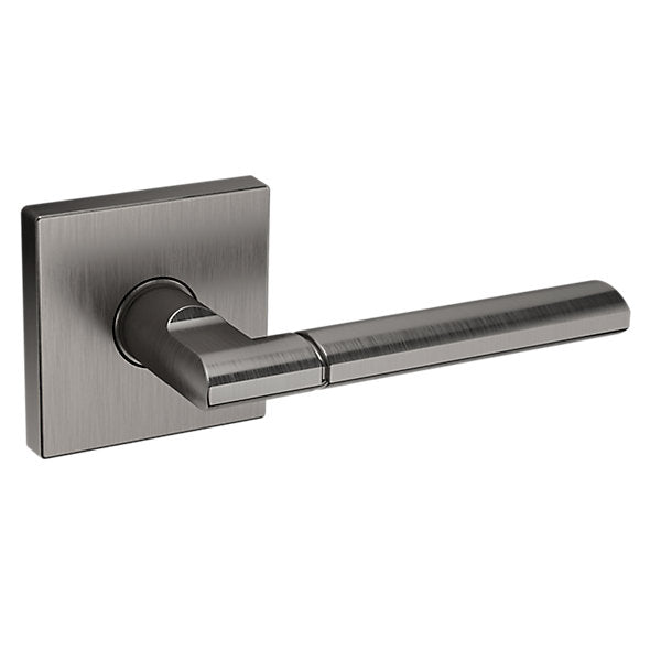 Baldwin Hardware Manija L021 con Roseta R017 — Níquel grafito Lifetime — Paso