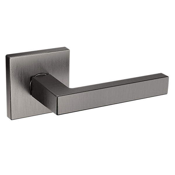 Baldwin Hardware Manija L023 con Roseta R017 — Níquel grafito Lifetime — Paso