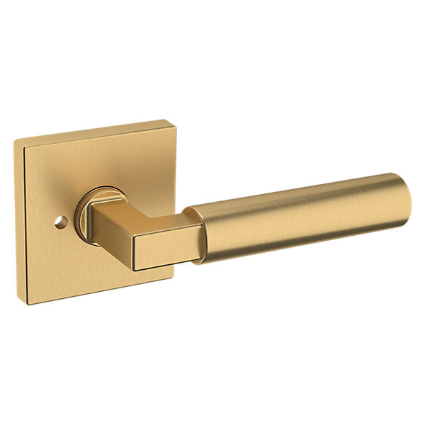 Baldwin Hardware Manija L029 Gramercy con Roseta R017 — Latón vintage — Privacidad