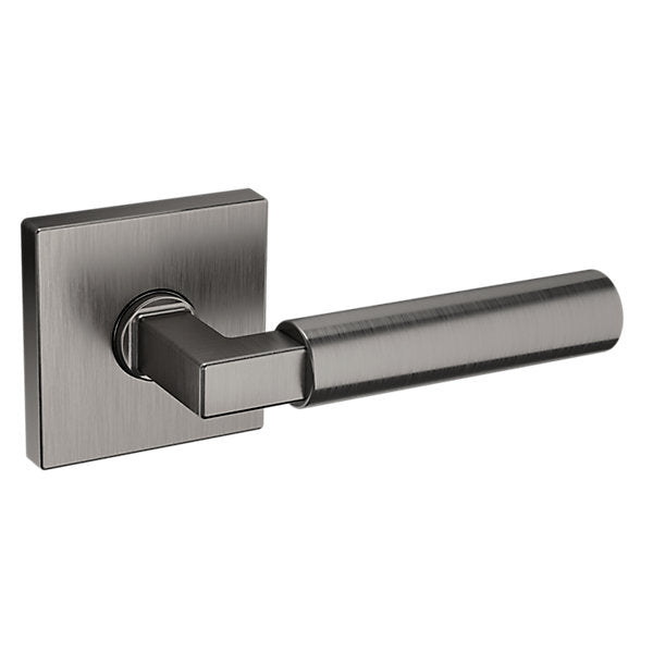 Baldwin Hardware Manija L029 Gramercy con Roseta R017 — Níquel grafito Lifetime — Paso