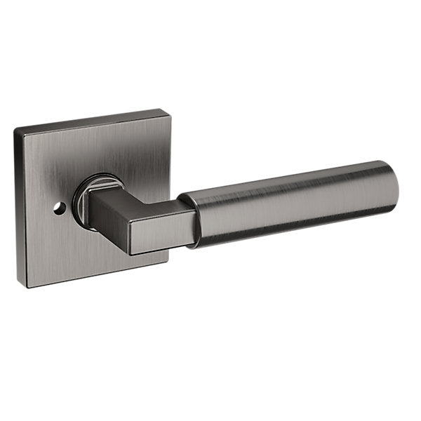 Baldwin Hardware Manija L029 Gramercy con Roseta R017 — Níquel grafito Lifetime — Privacidad