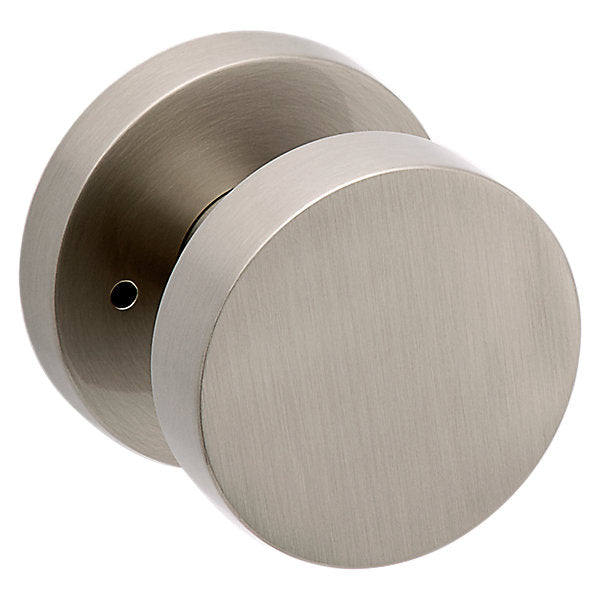 Baldwin Hardware Reserve Perilla Contemporary — Níquel satinado — Contemporary Round — Privacidad