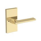 Baldwin Hardware Reserve Manija Anaheim Hills — Latón sin laca — Contemporary 5 — Privacidad