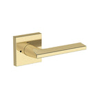 Baldwin Hardware Reserve Manija Anaheim Hills — Latón sin laca — Contemporary Square — Privacidad