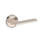 Baldwin Hardware Reserve Manija Anaheim Hills — Níquel pulido Lifetime — Recessed Round — Privacidad