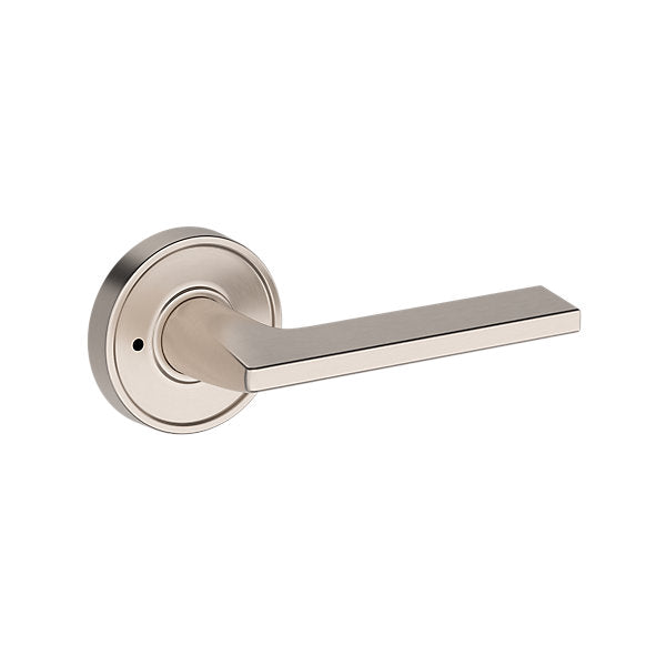 Baldwin Hardware Reserve Manija Anaheim Hills — Níquel satinado — Recessed Round — Privacidad