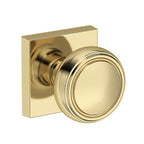 Baldwin Hardware Reserve Perilla Bremerton — Latón sin laca — Contemporary Square — Paso