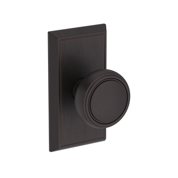 Baldwin Hardware Reserve Perilla Bremerton — Bronce veneciano — Chamfered 5 — Paso