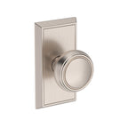 Baldwin Hardware Reserve Perilla Bremerton — Níquel satinado — Chamfered 5 — Paso