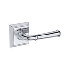 Baldwin Hardware Reserve Manija Dunsmoor — Cromo pulido — Chamfered Square — Paso