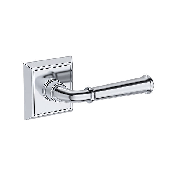 Baldwin Hardware Reserve Manija Dunsmoor — Cromo pulido — Chamfered Square — Paso