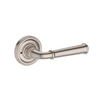 Baldwin Hardware Reserve Manija Dunsmoor — Níquel satinado — Traditional Round — Privacidad