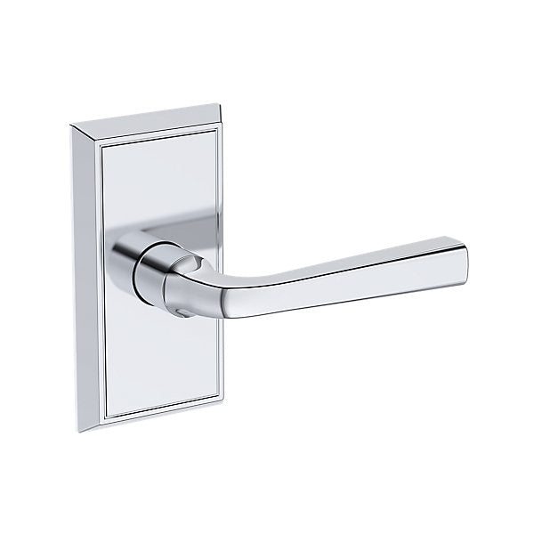 Baldwin Hardware Reserve Manija Kingvale — Cromo pulido — Chamfered 5 — Paso