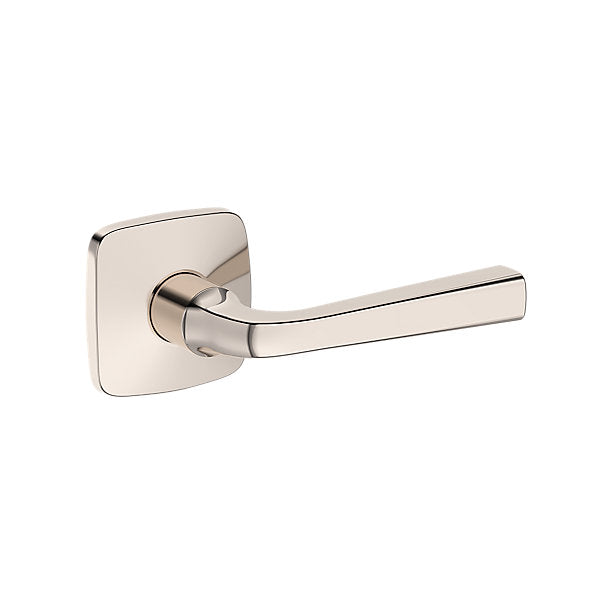 Baldwin Hardware Reserve Manija Kingvale — Níquel pulido Lifetime — Stepped 5 — Paso