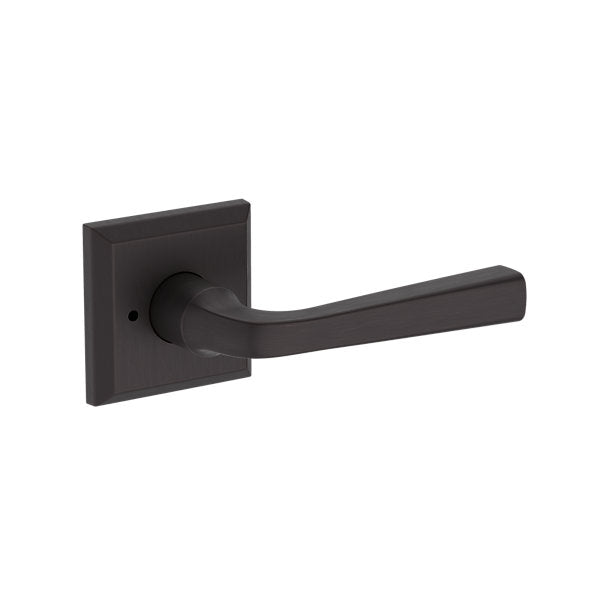 Baldwin Hardware Reserve Manija Kingvale — Bronce veneciano — Traditional Square — Privacidad