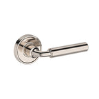 Baldwin Hardware Reserve Manija La Conner — Níquel pulido Lifetime — Recessed Round — Paso