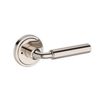 Baldwin Hardware Reserve Manija La Conner — Níquel pulido Lifetime — Stepped Round — Privacidad