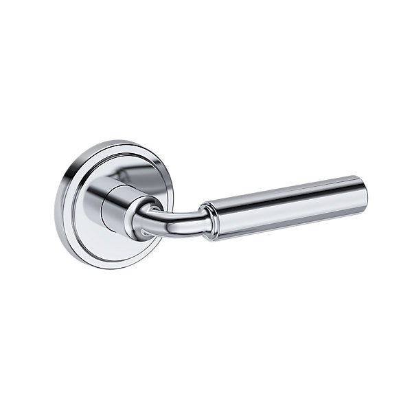 Baldwin Hardware Reserve Manija La Conner — Cromo pulido — Stepped Round — Paso