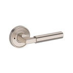 Baldwin Hardware Reserve Manija Lake Forest — Níquel satinado — Recessed Round — Privacidad
