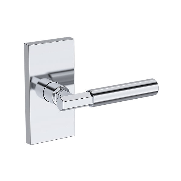Baldwin Hardware Manija Reserve Riddling — Cromo pulido — Contemporary 5 — Medio Dummy